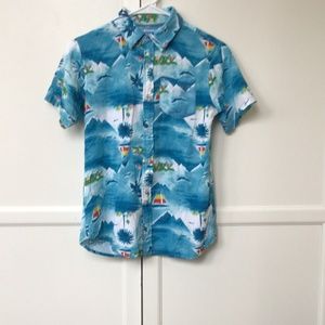 Tommy Bahama Hawaiian Print Shirt